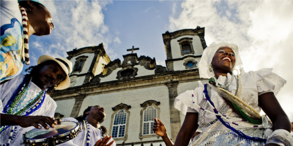 Cultura en el centro histórico de Salvador de Bahía